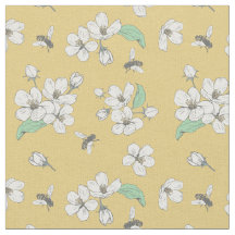 Mel Bee Floral Dourado
