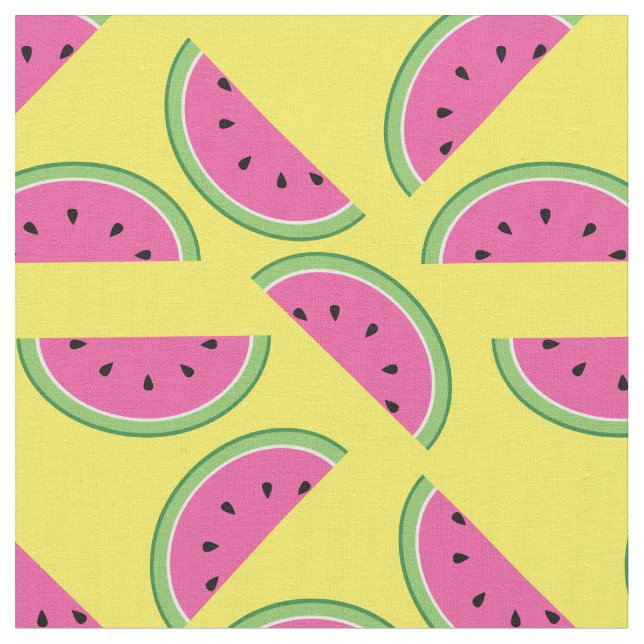 Tecido Melancia Cute Kids Verão (Detalhe)
