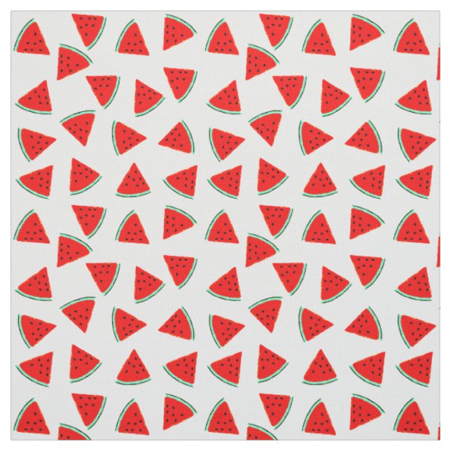 Tecido melancias triangulares (Modelo)