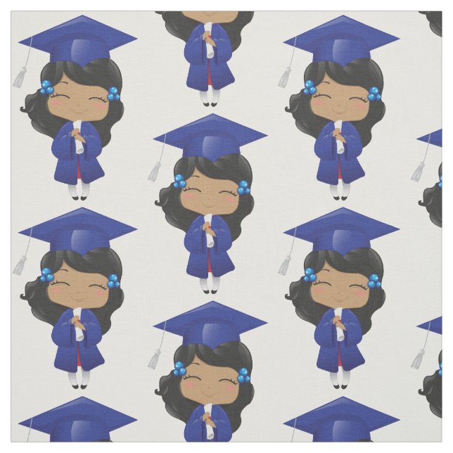 Tecido Menina da graduação (Modelo)