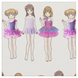 Tecido Meninas da dança