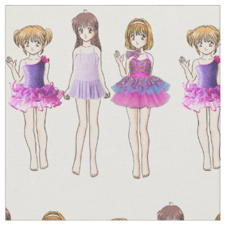 Tecido Meninas da dança