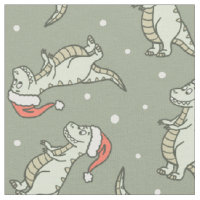Menino do Natal dos Dinossauros Papai Noel Dino T-