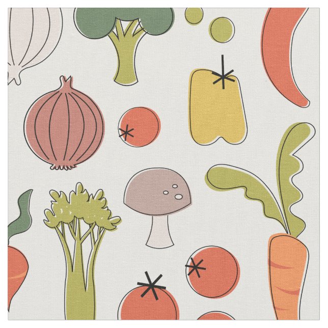 Tecido Mercado dos fazendeiros (Detalhe)