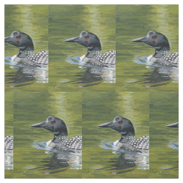 Tecido Mergulhão-do-norte (Modelo)