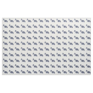 Tecido merle azul do sheepdog de Shetland e silo branco