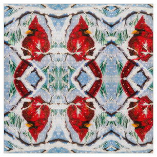 Tecido Meu pequeno cardeal