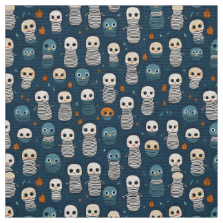 Tecido Micro múmias hallowen