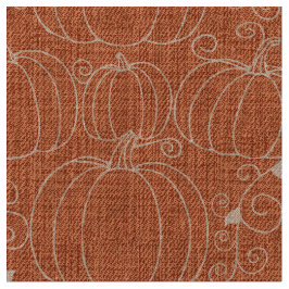 Tecido Mid-Century Modern Pumpkin Orange