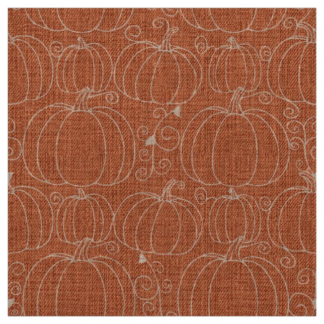 Tecido Mid-Century Modern Pumpkin Orange (Modelo)
