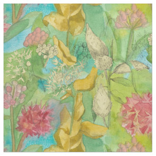 Tecido Milkweed Pink Flores Selvagens Sementes De Pods Aq