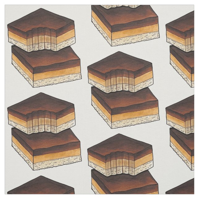Tecido Millionaire Shortbag Caramel Squares, Comida do Re (Modelo)