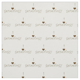 Tecido Mim árvore genealógica do "coração"