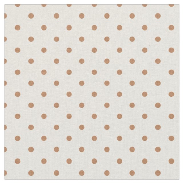 Tecido Minimalista Moderno Bolinhas Bege Neutro Quente (Detalhe)