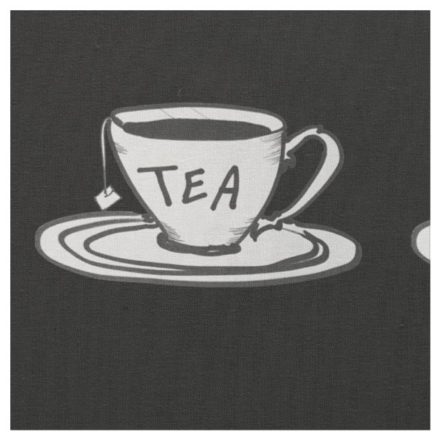 Tecido Mínimo de Desenho do Tea Lover (Detalhe)