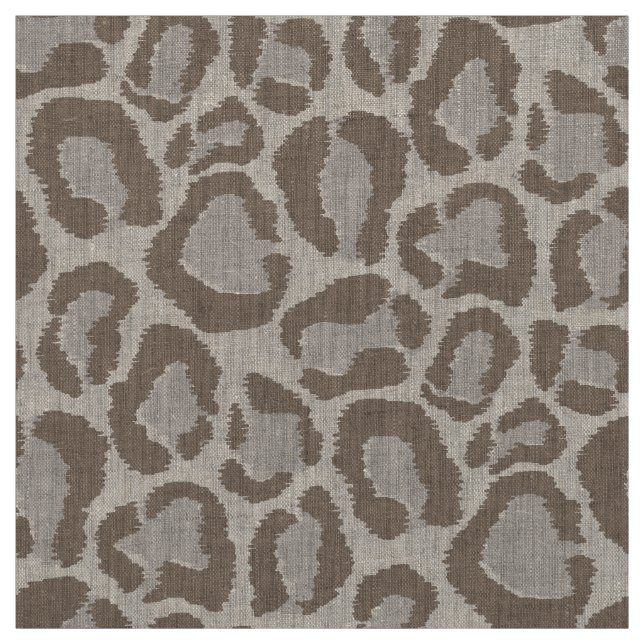 Tecido Mocha Leopardo Imprime Grande Escala (Modelo)