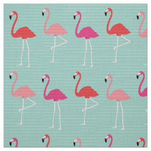 Tecido Mod Flamingos