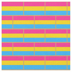 Tecido Moda da comunidade Pansexual Flag & Pride / gênero