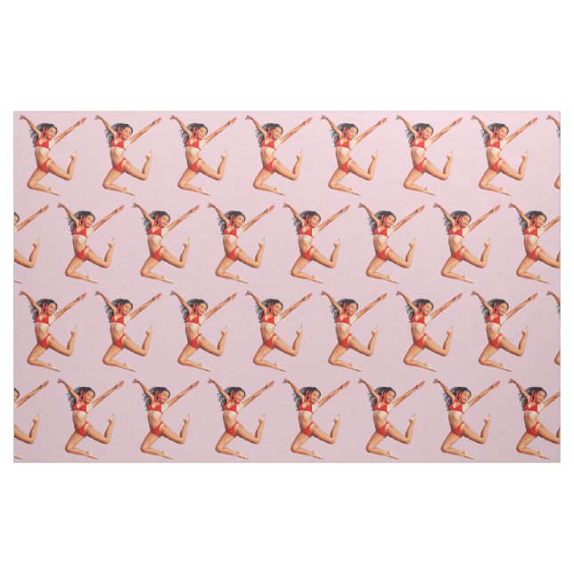 Tecido Modelo Bikini Dançando Thunder_Cove (Fat Quarter)