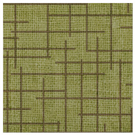 Tecido Modern Crosshatch burlap texture pattern