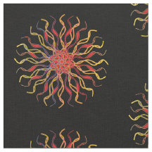 Modern & Non-traditional Mandala in Multicolored