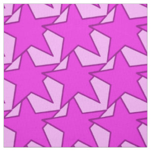 Tecido Modern Star Geométrico - violeta e rosa