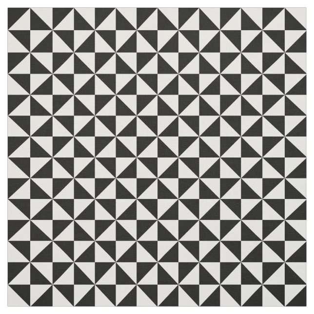 Tecido moderno branco preto do teste padrão dos (Modelo)