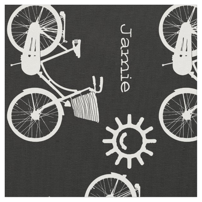 Tecido Moderno Qualquer Bicicleta Sunshine Personalizada (Detalhe)