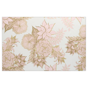 Tecido Modernos femininos coram ouro branco cor-de-rosa