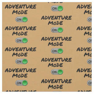 Tecido Modo de Aventura LIGADO - Acampamento de Viagem ao