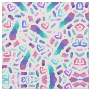 Tecido Molas de Aquarela Rosa-Rosa-Rosa-Rosa