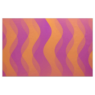 Tecido Mole Waves laranja magenta + suas ideias