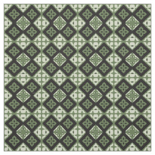 Tecido molho clássico de moda de textura verde quadrado