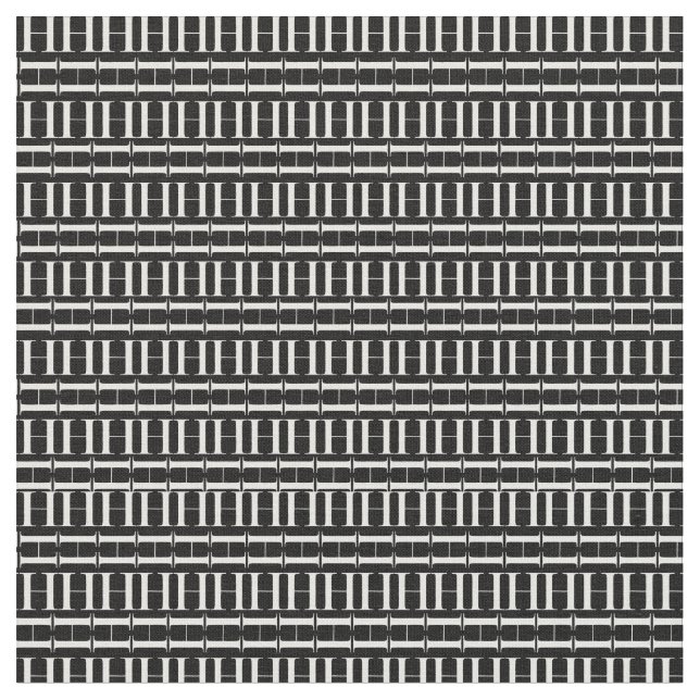 Tecido Monograma - Letra Inicial H (Detalhe)