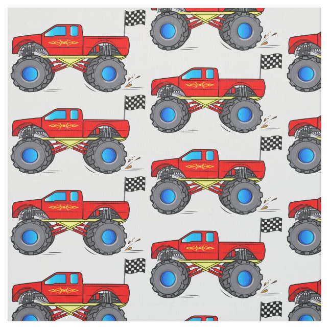 Tecido Monster truck (Modelo)