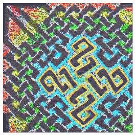 Tecido Montanha original de Painting~Hidden do céltico no