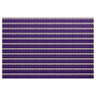 Tecido Montanhas astecas - profundamente - roxo no branco