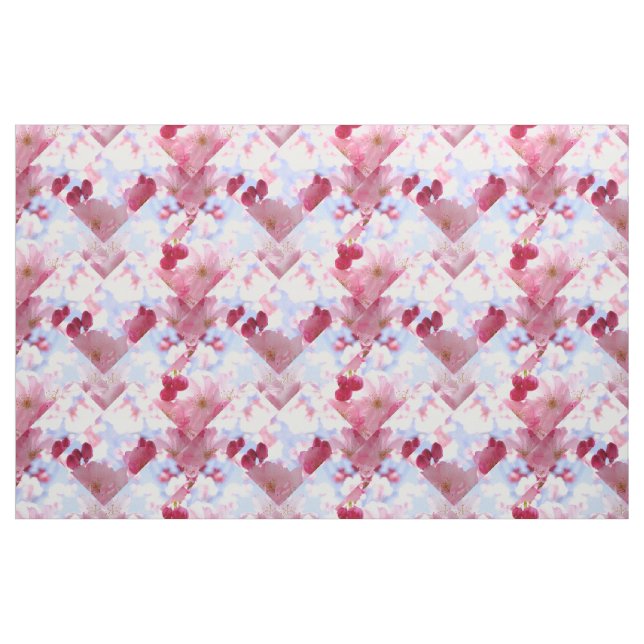 Tecido Montanhas de flor (Fat Quarter)