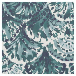 Tecido MONTEREY BAY MERMAID Indigo Scallop