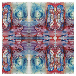 Tecido MORGANA / Magia e Mistério, Fantasia Azul Rosa