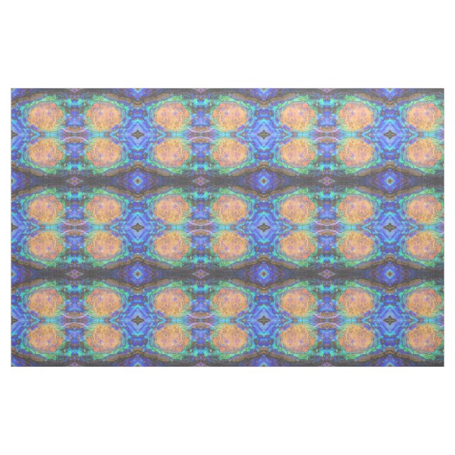Tecido Mosaico de Stripe Horizontal Geométrica Neon Retro (Fat Quarter)