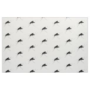 Tecido Mosquito Silhouette Inseto/Peste inseto