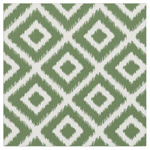 Tecido Moss Green Ikat Diamouros