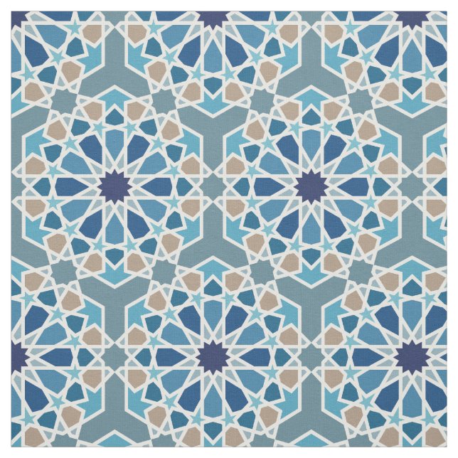 Tecido Motif de carreaux marocains (Modelo)