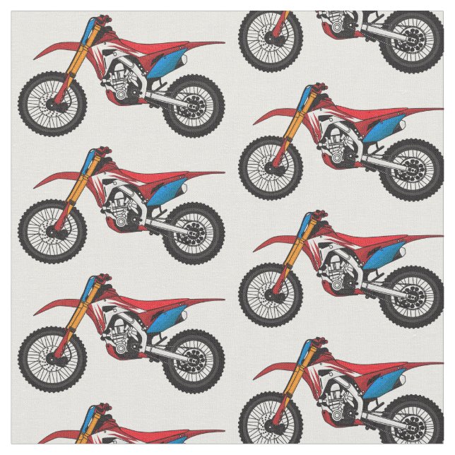 Tecido Moto de terra vermelha (Detalhe)