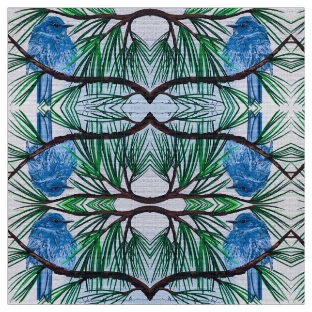 Tecido Mountain Bluebird (Modelo)