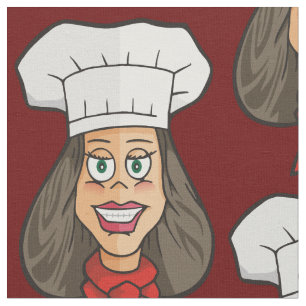 Tecido Mulher Chef