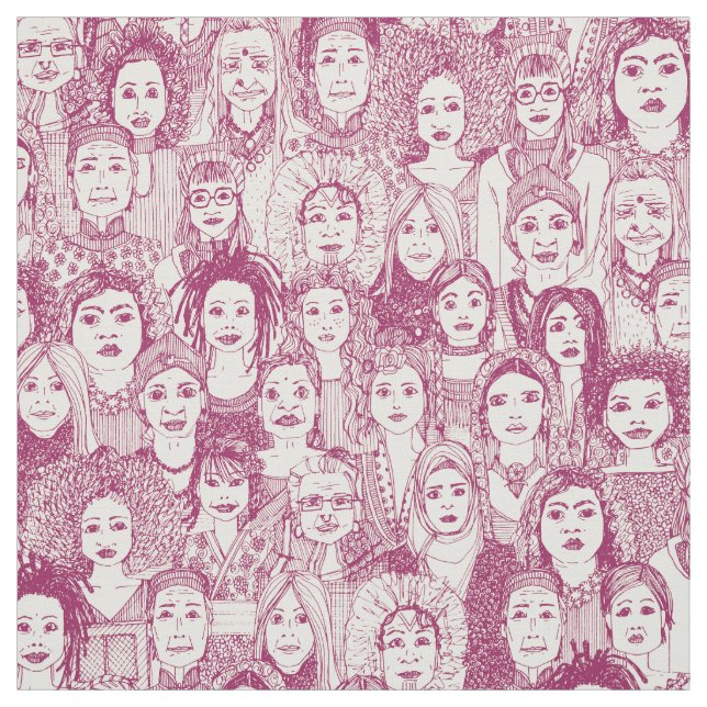 Tecido mulheres da cereja do mundo (Modelo)