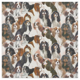 Tecido Mural Cavalier Spaniel