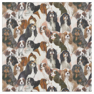 Tecido Mural Cavalier Spaniel